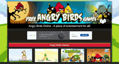 Desktop Screenshot of freeangrybirdsgame.org